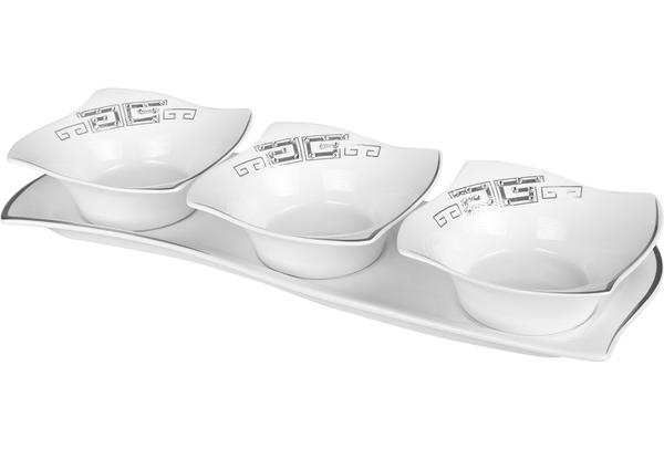 Hayal 3'lü Servis Kasesi | 4 Parça | By-hyt1062a-s