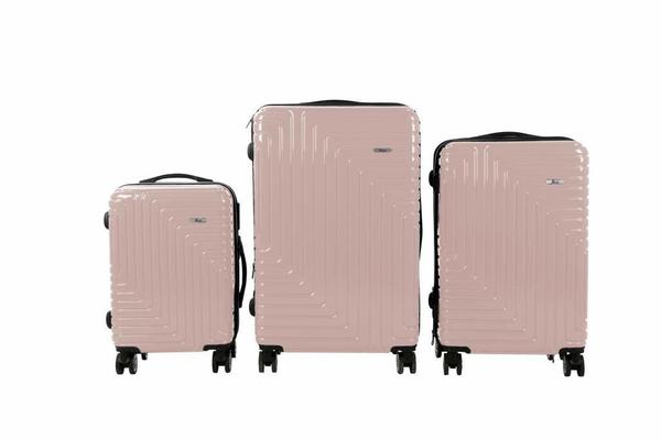 İmex 3 Parça Bavul Valiz Çanta Seti | Altın