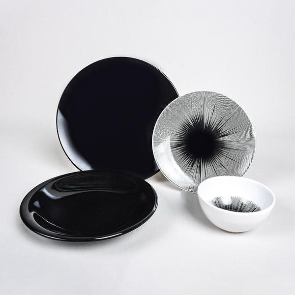 Ensemble de salle à manger Bing Bang 24 pièces 6 personnes | Keramika