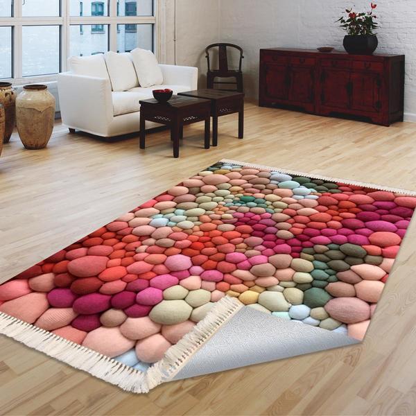 Birkilim 7li Yıkanabilir Halı Seti | MLN-DOT-HT747-KMP