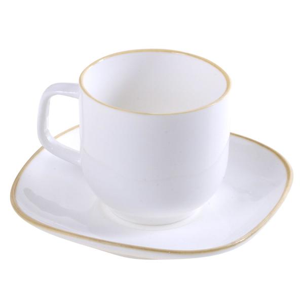 Korkmaz 6'lı Kappa Kahve Fincan Seti 12 Parça | A8664