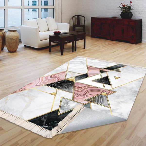 Milano Yıkanabilir Dekoratif Halı Kaymaz Taban | 8mm | MLN-HY-1190