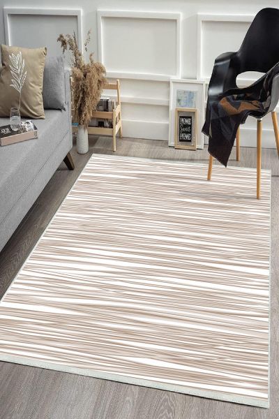 Birkilim Yıkanabilir Dekoratif Halı İpeksi Kaymaz Taban | MLN-IP-HS-441