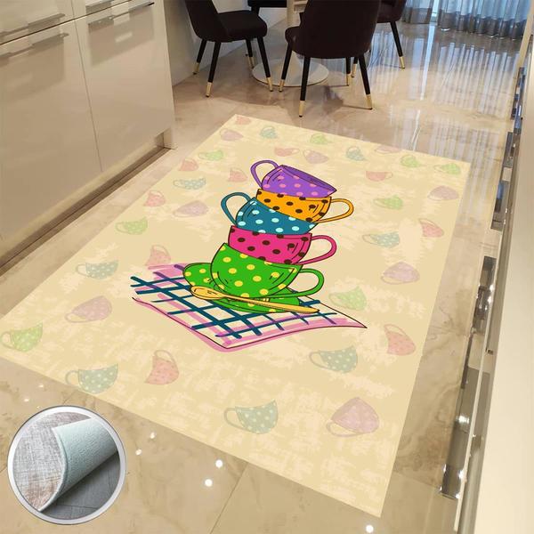 Milano Yıkanabilir Dekoratif Halı Kaymaz Taban | 8mm | MLN-NEWHM589-1