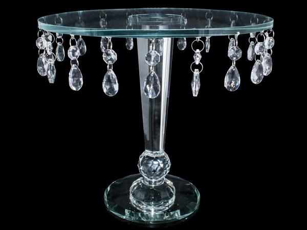 Dekonaz Lüks Kristal Dekoratif Servis Tabağı | DTX-Kristal-12