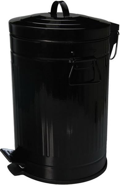 Schäfer Retro Pedallı Çöp Kovası 12 lt | Siyah | 71155