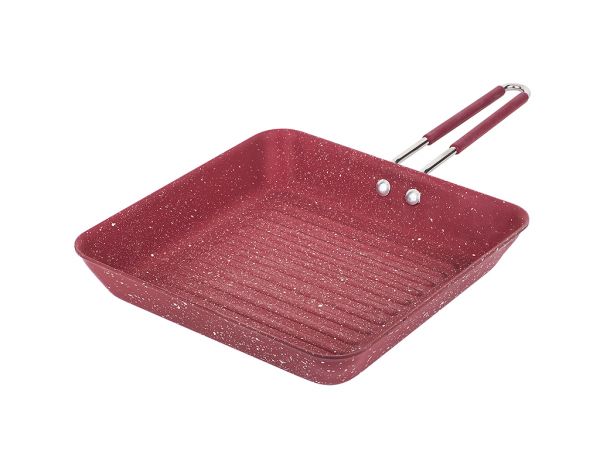 006-01-مقلاة مربعة جرانيت 18 سم