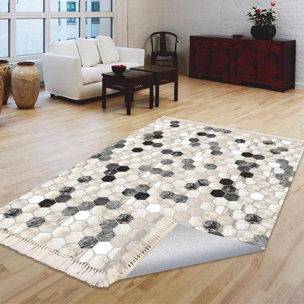 Milano Yıkanabilir Dekoratif Halı Kaymaz Taban | 8mm | MLN-HS189-1