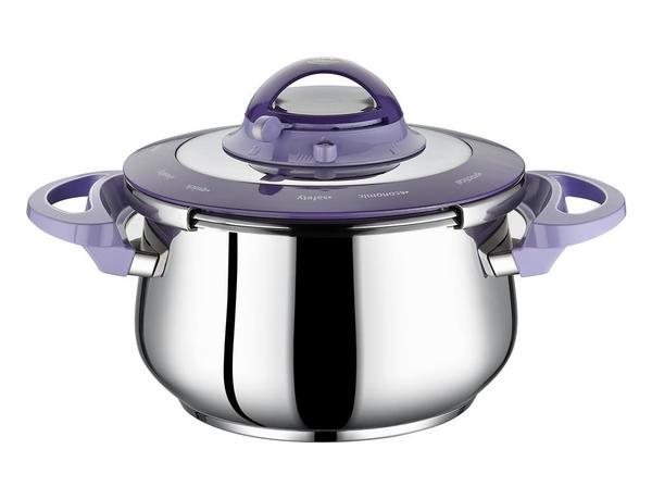 Taç 5 Litre Efsane Düdüklü Tencere | Mor | İndüksiyon | TAC-1208