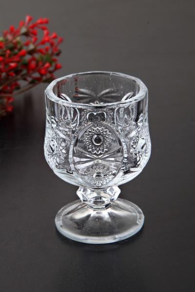 Crystal Cut 6 Kaffee- / Schnapsgläser auf der Kaffeeseite