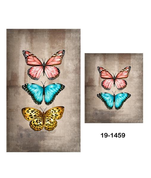Soley Butterfly Djt. 2-teiliges Badematten-Set Schrankset 1459 01