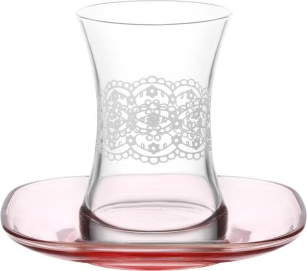 LAV 6'lı İpek Çay Bardağı Takımı 12 Parça | ZEN313-ZEN277-2