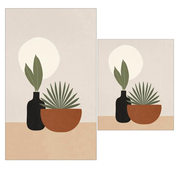 Bayev 2’Li Tasarım Motto Serisi Banyo Paspası Klozet Takımı - Motto Relax 2191