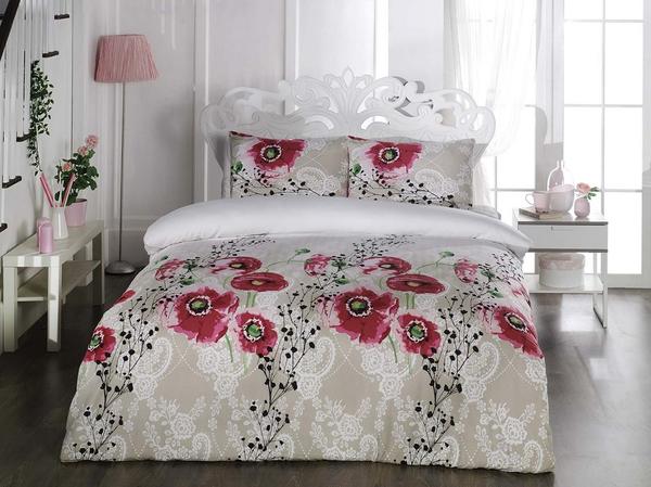 Minteks Single Duvet Cover Set Daily Ranforce-Gelincik