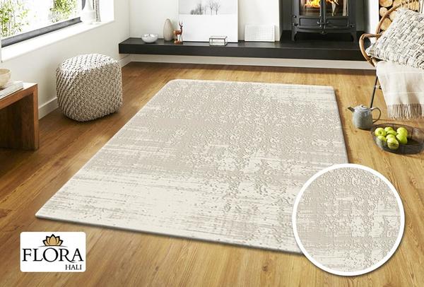 Flora Leo Collection Halı | Krem | F-3473A-Cream