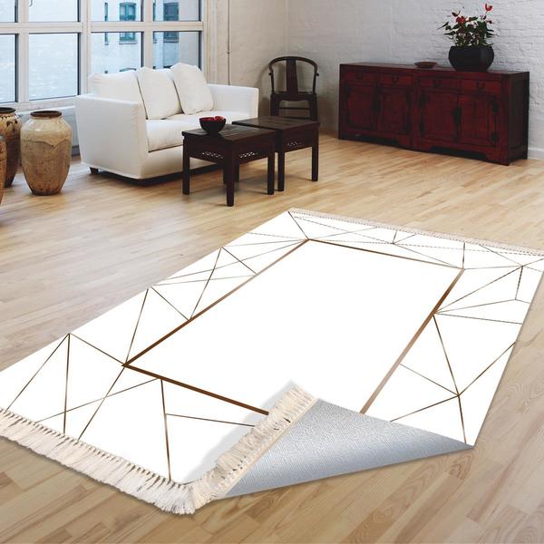 Milano Yıkanabilir Dekoratif Halı Kaymaz Taban | 8mm | MLN-DOT-HT428