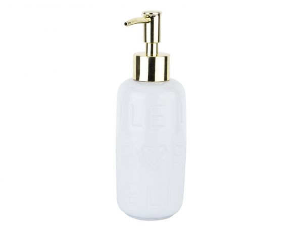 Tantitoni | Seramik Love Smile Beyaz Sabunluk