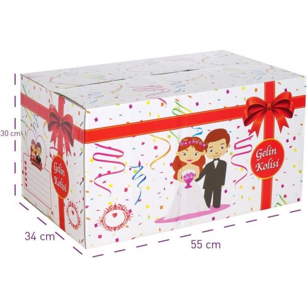 Asaf Bride Dowry Box 5 Pieces