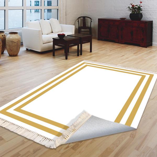 Milano Yıkanabilir Dekoratif Halı Kaymaz Taban | 8mm | MLN-DOT-HT535