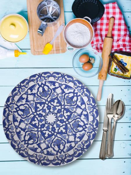 اوتومان - طبق التقديم 26 سم 6 قطع - 17667 | كيراميكا