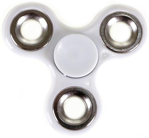 Stres Çarkı Mat Beyaz Metal Ağırlıklı 75 mm