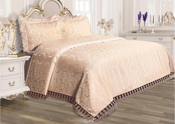 مجموعة البيكيه المزدوجة من Belenay Lacy - بيريل كابيتشينو