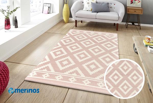 Merinos Marakesh Halı | Pembe | 1096-55-Rose
