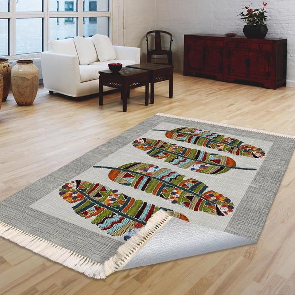 Milano Yıkanabilir Dekoratif Halı Kaymaz Taban | 8mm | MLN-HS546-1