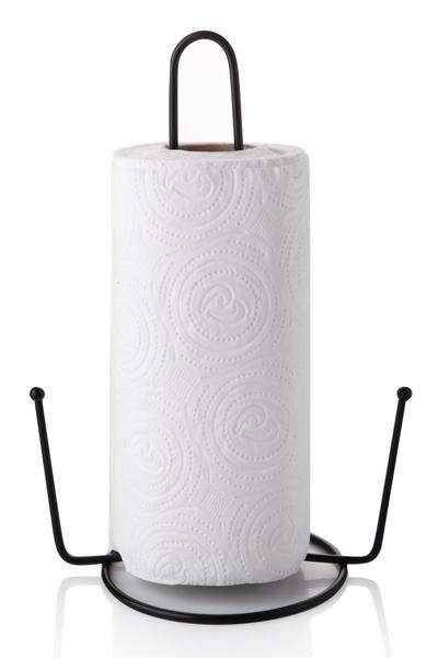 Queen's Kitchen | Siyah Çelik Lüx Kağıt Havluluk