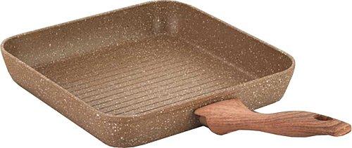 Korkmaz Browni | Grillpfanne | Granit-Pfanne | Braun | 26cm | Granitbeschichtung | A1669