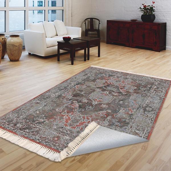 Milano Yıkanabilir Dekoratif Halı Kaymaz Taban | 8mm | MLN-DOT-HT155