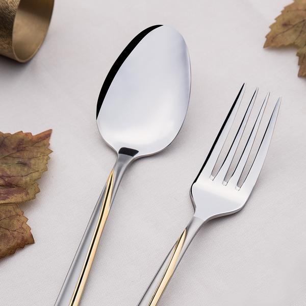 Fiesta Gold Satin 30-teiliges Besteckset