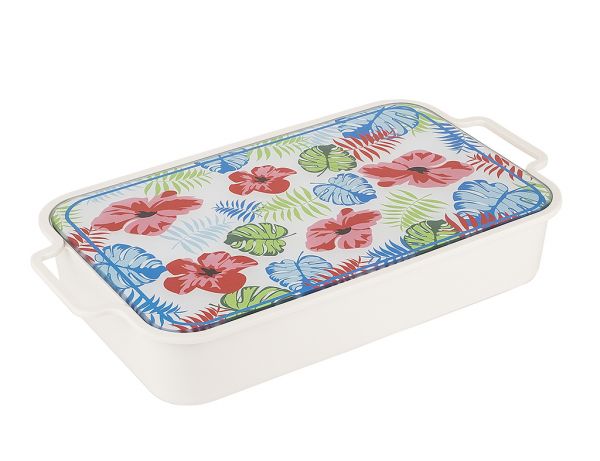 003-01-melamine glass lid santorini 6-piece breakfast