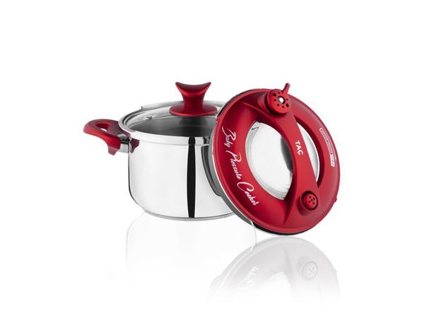 Taç Baby Pressure Cooker 2,5 Lt - Red