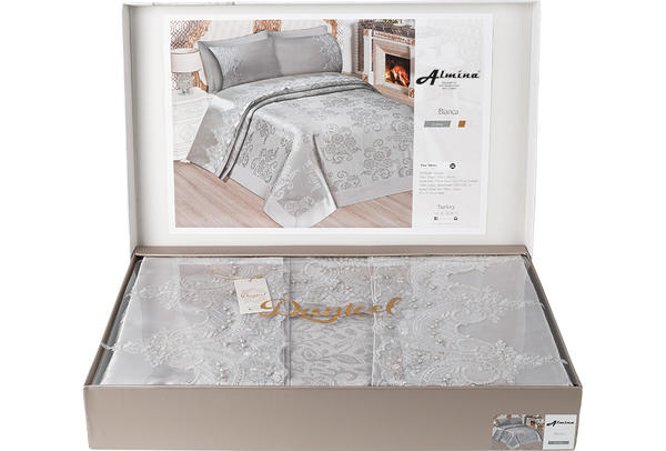 Danteel Home Pike Bej | 4 Parça | Pike Takımı | Dan-0012