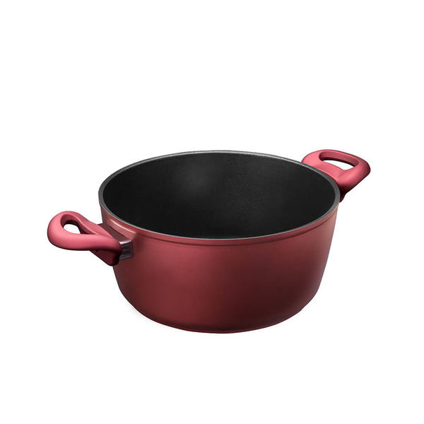 Ensemble de pot en titane, 7 pièces, fleur de grenade