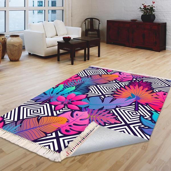 Milano Yıkanabilir Dekoratif Halı Kaymaz Taban | 8mm | MLN-HS478-1