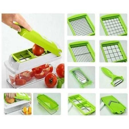 Nicer Dicer 10 Parça Pratik Patates Soğan Sebze Dilimleyici