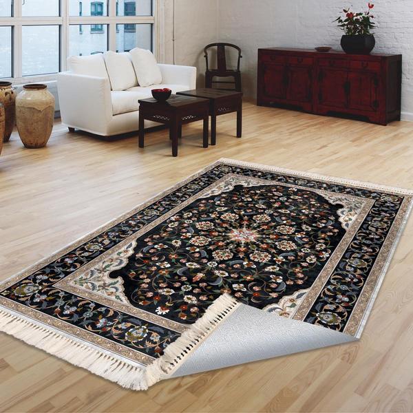 Milano Yıkanabilir Dekoratif Halı Kaymaz Taban | 8mm | MLN-DOT-HT489