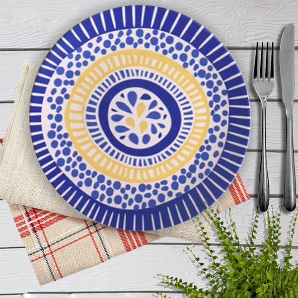 Evil Eye Service Plate 26 cm - 17911 | Keramika