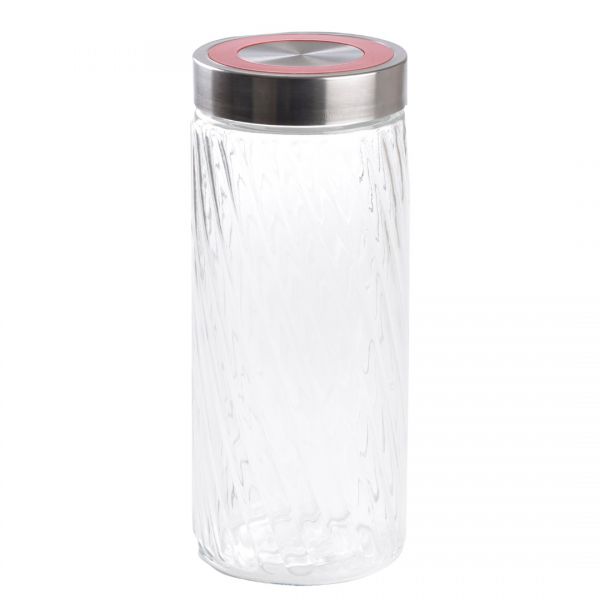 N2112 GLASS STRIPED JAR BYK | IPEK-29661