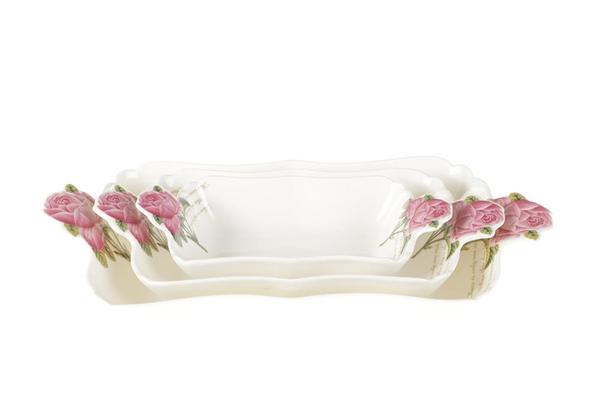 Duygu 3 Parça Servis Kase Seti Gül | DG-5033