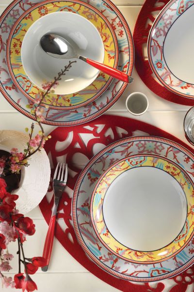 Kütahya Porselen Zeugma 30 Parça 10278 Desenli Yemek Takımı