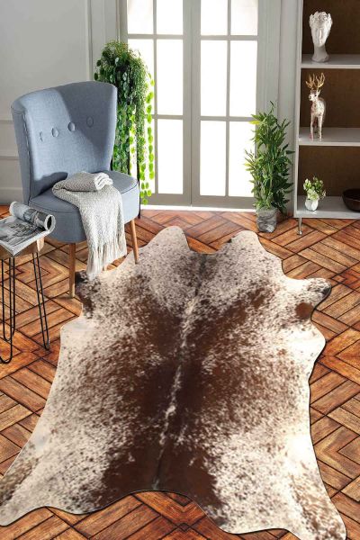 Birkilim Lazer Kesim Yıkanabilir İpeksi Kaymaz Taban Dekoratif Halı | MLN-IP-SD-069