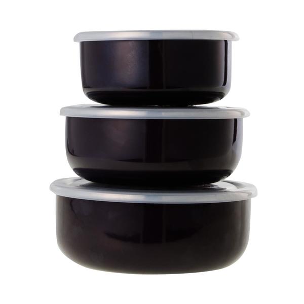 Neva Emaye 3'lü Saklama Kabı Seti Mor