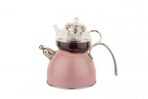 004-01-chef nature rose théière à pression tk. 980 ml 2300 ml