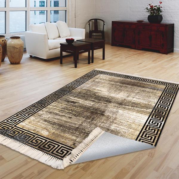 Milano Yıkanabilir Dekoratif Halı Kaymaz Taban | 8mm | MLN-HY-1258