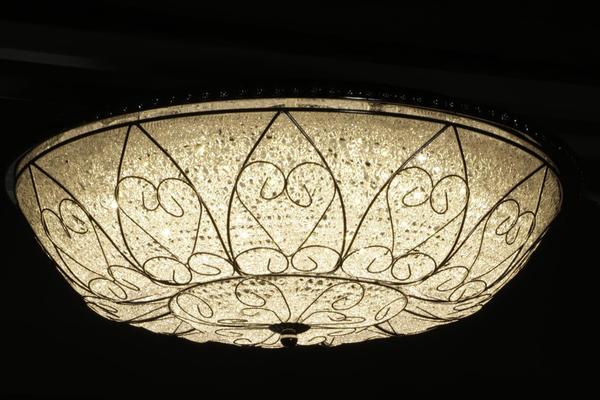 Bavary 48 cm Led Plafonyer Avize | Krom | 2015-44-A48P