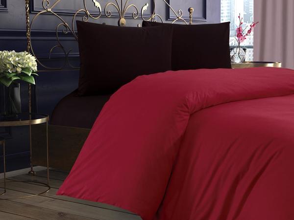 Red And Black Double Duvet Cover Set