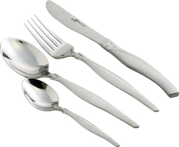 Almina Çantalı 84 Parça Çatal Kaşık Bıçak Seti 12 Kişilik | Paslanmaz Çelik | Kalite | AL-8488